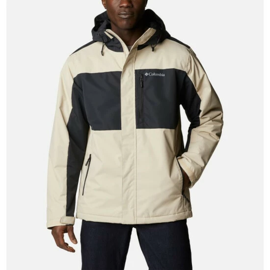 Columbia Men's Tipton Peak™ II Insulated Rain Jacket - Tall Black, Warm Copper