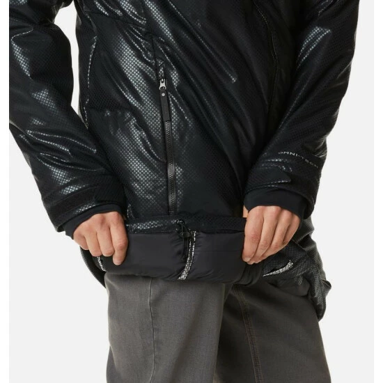 Columbia Men's Barrett Spur™ II Black Dot™ Down Parka Black Selected - Image 8