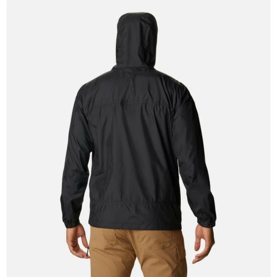 Columbia Men's Flash Challenger™ Windbreaker Jacket - Tall Black Selected - Image 2