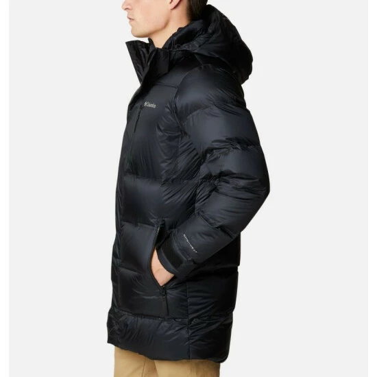 Columbia Men's Peak District™ Mid Down Jacket Black Selected - Image 3
