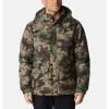 Columbia Men's Rockfall™ II Omni-Heat™ Infinity Down Jacket Cypress Traditional Camo Canvas Selected