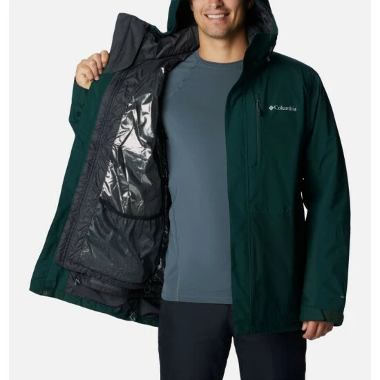 Columbia Men's Snow Glide™ Interchange Jacket Spruce Selected - Image 5