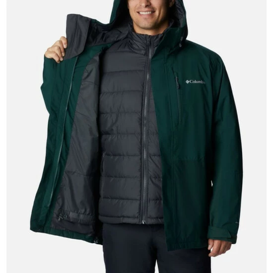 Columbia Men's Snow Glide™ Interchange Jacket Spruce Selected - Image 7