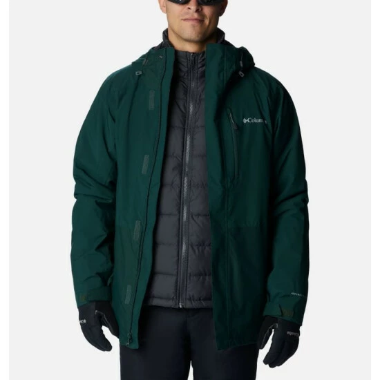 Columbia Men's Snow Glide™ Interchange Jacket Spruce Selected - Image 11