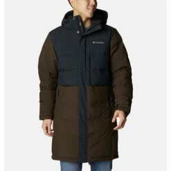 Columbia Men's Toyama Pass™ Down Parka Black, Cordovan Selected