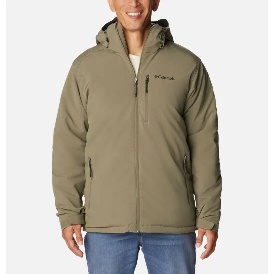 Columbia Men’s Gate Racer™ Insulated Softshell Jacket City Grey - Image 9