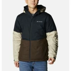 Columbia Men's Point Park™ Insulated Jacket - Tall Black, Cordovan, Ancient Fossil Selected