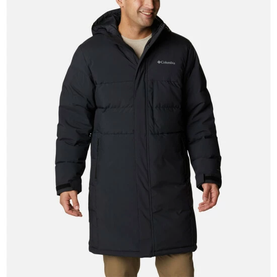 Columbia Men's Toyama Pass™ Down Parka Black, Cordovan Selected - Image 9