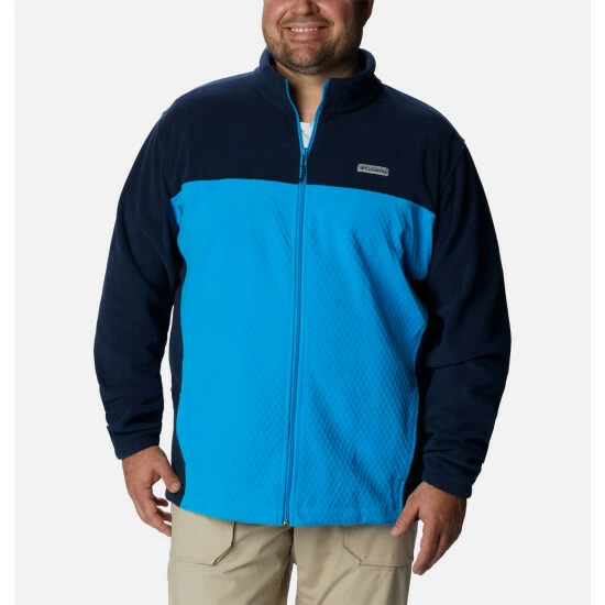 Columbia Men's Overlook Trail™ Full Zip Jacket - Big Black Selected - Image 9