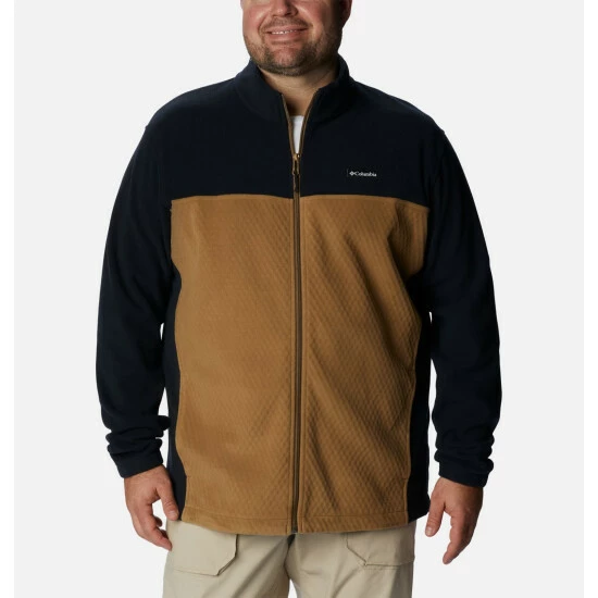Columbia Men's Overlook Trail™ Full Zip Jacket - Big Black Selected - Image 11