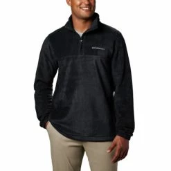 Columbia Men's Steens Mountain™ Half Zip Fleece Pullover Black Selected