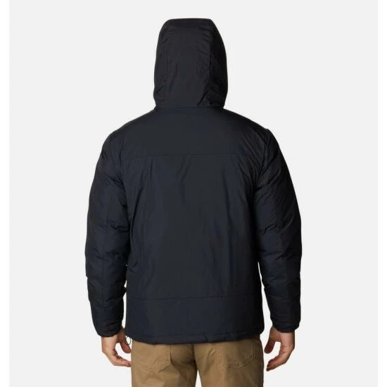 Columbia Men's Reno Ridge™ Hooded Insulated Jacket Black Selected - Image 2