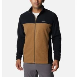 Columbia Men's Overlook Trail™ Full Zip Jacket Elderberry, Black