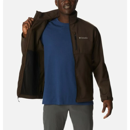 Columbia Men’s Ascender™ Softshell Jacket Black - Image 5