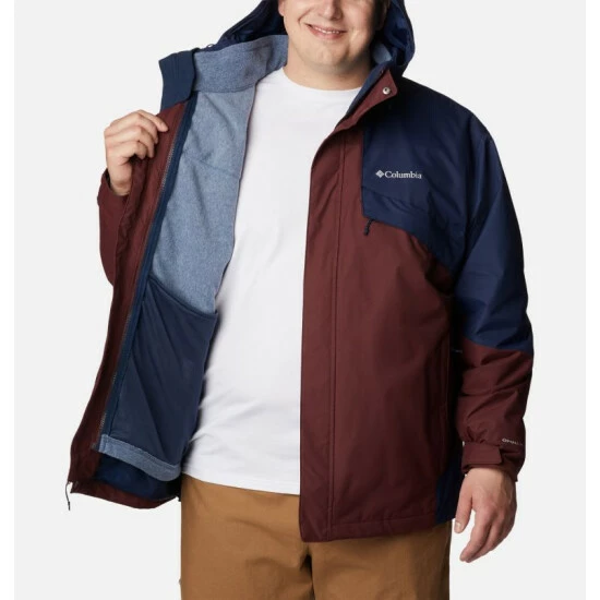 Columbia Men's Bugaboo™ II Fleece Interchange Jacket - Big Black - Image 5