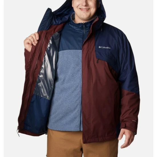 Columbia Men's Bugaboo™ II Fleece Interchange Jacket - Big Black - Image 6