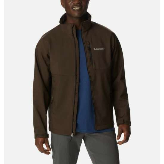 Columbia Men’s Ascender™ Softshell Jacket Black - Image 7