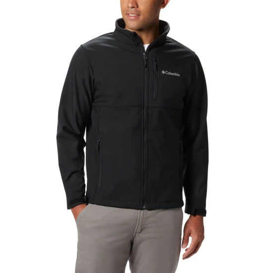 Columbia Men’s Ascender™ Softshell Jacket Black - Image 9