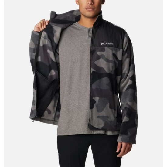 Columbia Men's Bugaboo™ II Fleece Interchange Jacket - Tall Bright Indigo, Collegiate Navy - Image 13