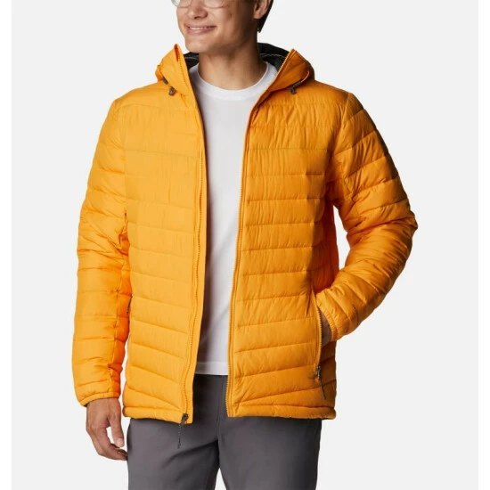 Columbia Men's Slope Edge™ Hooded Insulated Jacket Collegiate Navy - Image 8