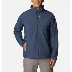 Columbia Men’s PHG Ascender™ Softshell Jacket Zinc, Rt Edge Selected