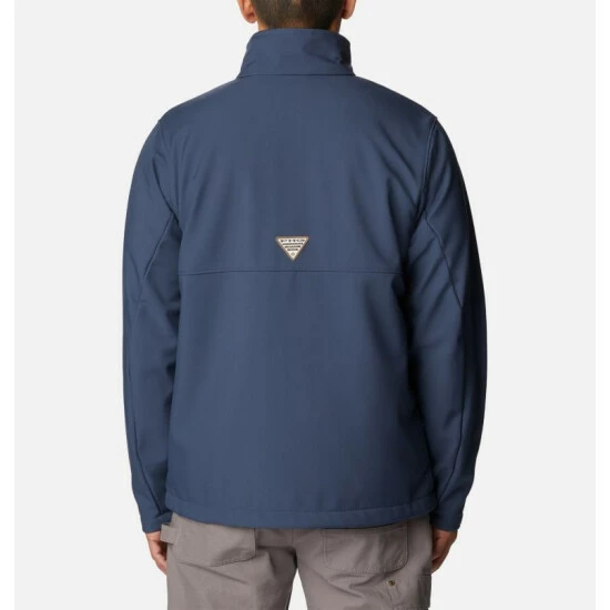 Columbia Men’s PHG Ascender™ Softshell Jacket Zinc, Rt Edge Selected - Image 2