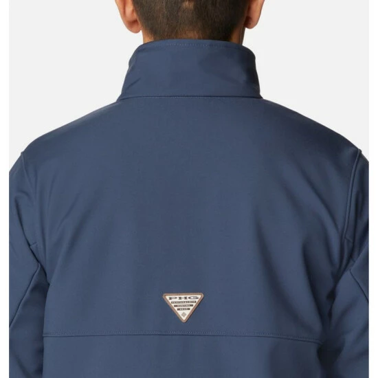 Columbia Men’s PHG Ascender™ Softshell Jacket Zinc, Rt Edge Selected - Image 6