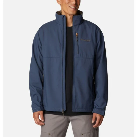 Columbia Men’s PHG Ascender™ Softshell Jacket Zinc, Rt Edge Selected - Image 8