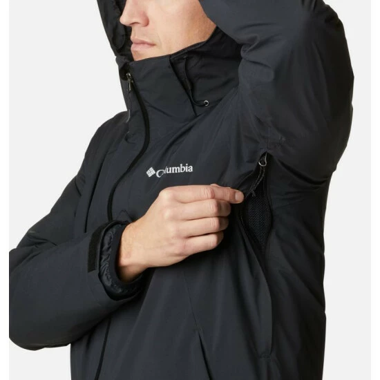 Columbia Men's Cascade Peak™ IV Interchange Jacket Stone Green, Shark - Image 6