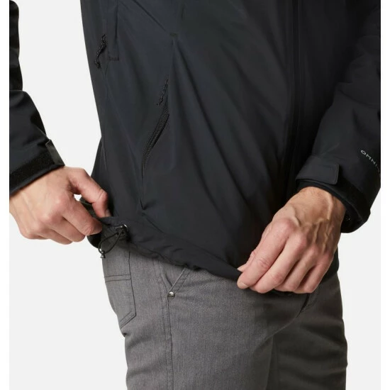 Columbia Men's Cascade Peak™ IV Interchange Jacket Stone Green, Shark - Image 9