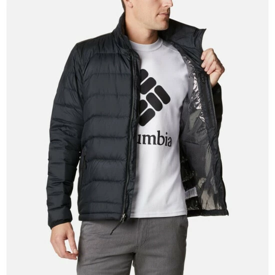 Columbia Men's Cascade Peak™ IV Interchange Jacket Stone Green, Shark - Image 12