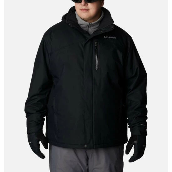 Columbia Men's Last Tracks™ Insulated Ski Jacket - Big Black Selected