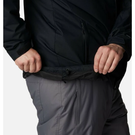 Columbia Men's Last Tracks™ Insulated Ski Jacket - Big Black Selected - Image 8