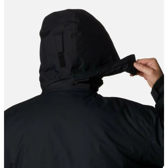 Columbia Men's Last Tracks™ Insulated Ski Jacket - Big Black Selected - Image 11