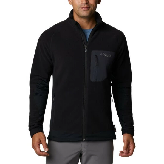 Columbia Men's Titan Pass™ 2.0 II Fleece Jacket City Grey, Black