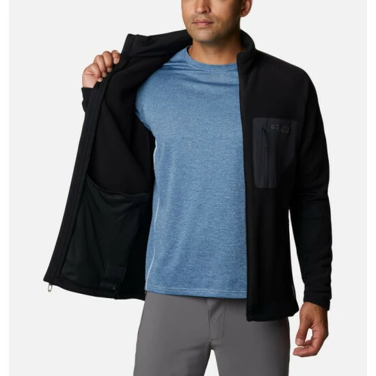 Columbia Men's Titan Pass™ 2.0 II Fleece Jacket City Grey, Black - Image 5