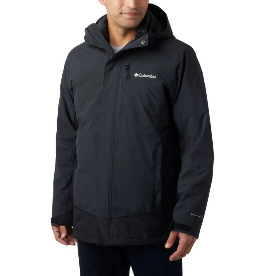 Columbia Men's Lhotse™ III Interchange Jacket Stone Green, Shark - Image 12