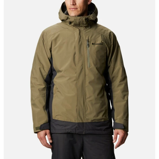 Columbia Men's Lhotse™ III Interchange Jacket Stone Green, Shark - Image 13
